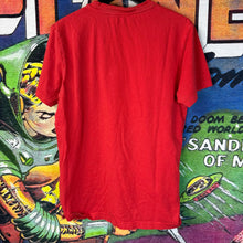 Load image into Gallery viewer, Off-White Main Label Red/Black Slim Tee Size Small
