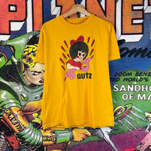 Load image into Gallery viewer, Gutz UTZ Potato Chip Logo Parody Tee Size Small
