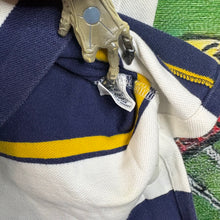 Load image into Gallery viewer, Polo Ralph Lauren Blue &amp; Yellow Polo Tee Size Large
