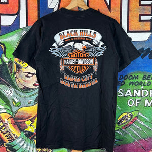 Harley Davidson Black Hills Tee Size Medium