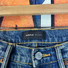 Load image into Gallery viewer, Purple Brand Patchwork Jeans Size 31”
