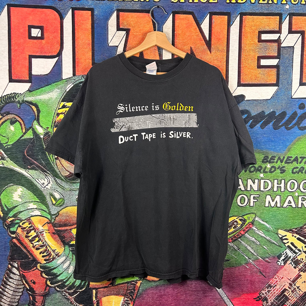 Y2K Duct Tape Tee Size 2XL