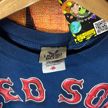 Load image into Gallery viewer, Y2K Boston Red Sox Liquid Blue Tie Dye Tee Size Medium
