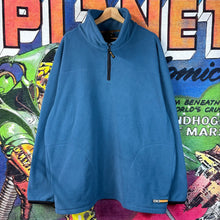 Load image into Gallery viewer, Y2K Oakley Software Blue Fleece Quarter Zip  Size 2XL
