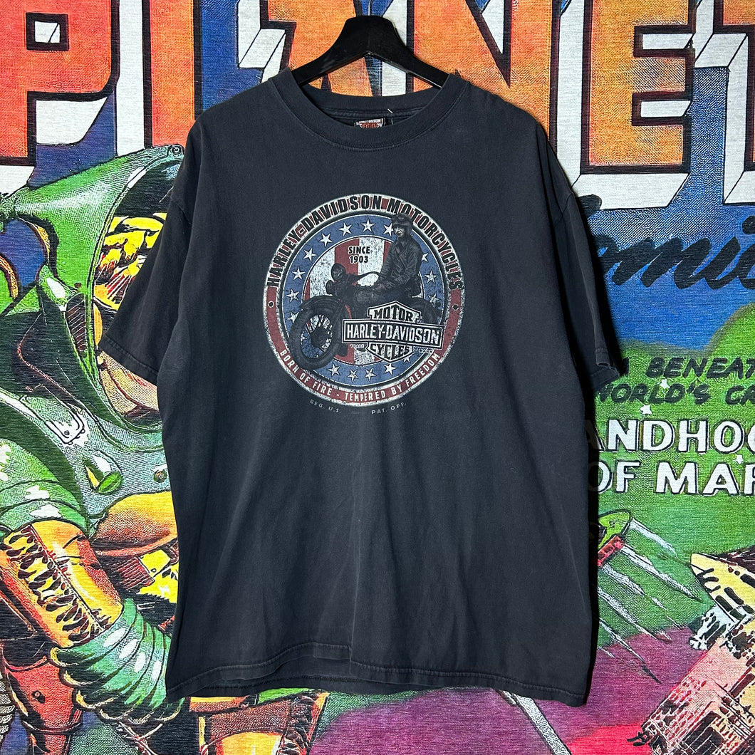 Harley Davidson Motorcycles Naples Tee Size XL