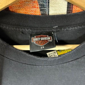 Y2K Harley Davidson Mobile Alabama Pocket Tee Size 2XL
