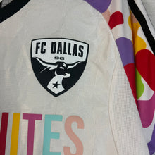 Load image into Gallery viewer, Adidas FC Dallas 2023 Pride Jersey Size Medium
