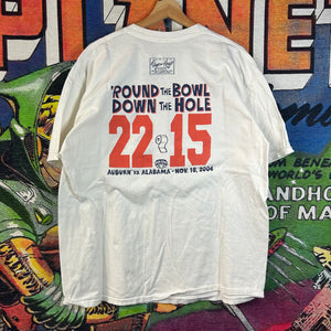 Y2K Auburn Tigers Royal Flush Tee Size XL