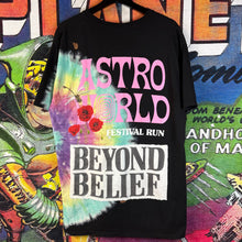 Load image into Gallery viewer, Travis Scott Astroworld Festival Run Tie Dye Tee Size Large
