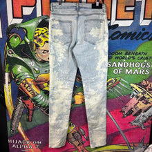 Load image into Gallery viewer, Amiri Bleached Crystal Gradient Jeans Size 31”
