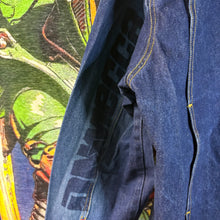 Load image into Gallery viewer, Y2K Mecca Denim Jacket Sizs 2XL
