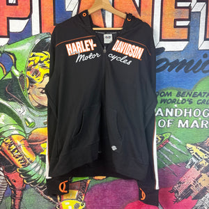 Y2K Harley-Davidson ZipUp Hoodie Size 2XL