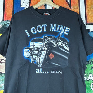 Vintage 2002 Harley Davidson ‘ I Got Mine At’ Tee Size L