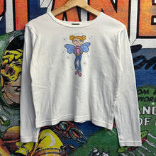 Load image into Gallery viewer, Y2K Xhilaration Angel Long Sleeve Tee Size Women’s Large

