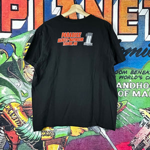Harley Davidson ‘One Wicked Ride’ Flaming Clown Tee Size L