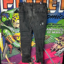 Load image into Gallery viewer, Ksubi Van Winkle Angst Thrashed Skinny Jeans Size 38”
