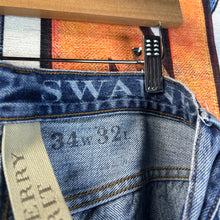 Load image into Gallery viewer, Burberry Brit Swaine Jeans Size 34”
