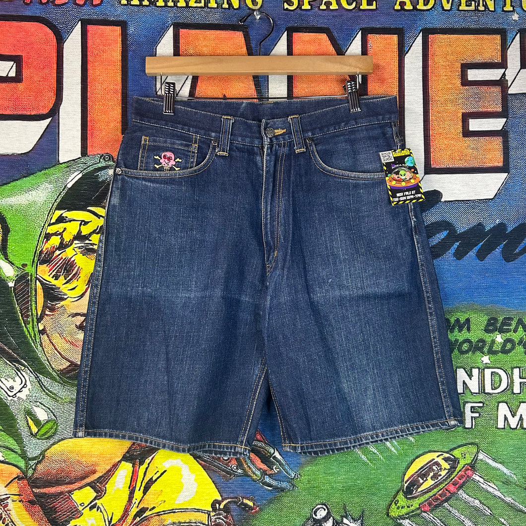 Y2K Icecream I.C Jean Shorts Size 32”