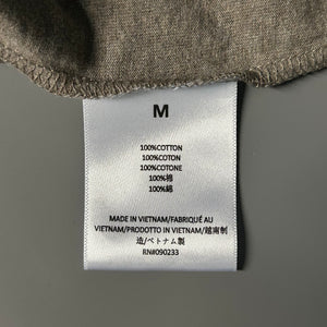 Fear Of God Essentials Logo Heather Grey S/S Tee Size M