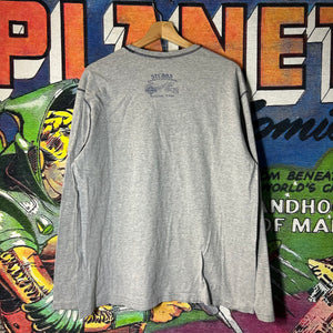 Y2K Harley Davidson Grey Long Sleeve Tee Size XL