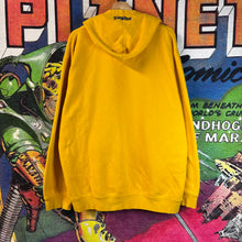 Load image into Gallery viewer, Y2K Nike Yellow Spellout Logo Hoodie Size XL
