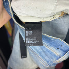 Load image into Gallery viewer, Amiri MX2 Plaid Jeans Clay Orange Size 34”
