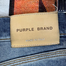 Load image into Gallery viewer, Limited Edition Made in Italy Purple Distressed Jeans Size 38
