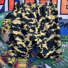 Load image into Gallery viewer, Bape ABC Camo Beach Shorts Size XL
