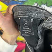 Load image into Gallery viewer, Helmut Lang 87 Black Denim Size 32”
