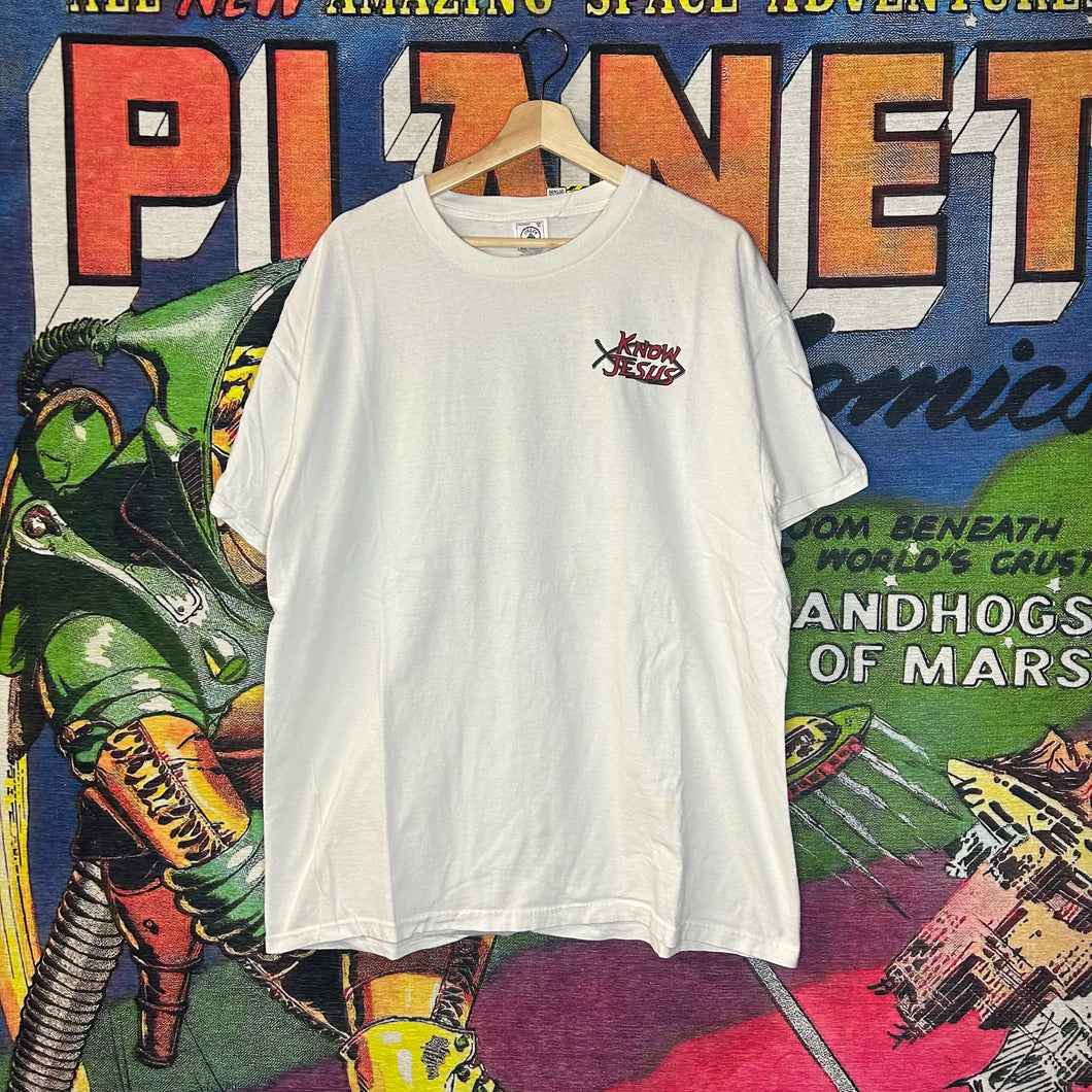 Y2K Jesus Crucifixion Tee Size XL