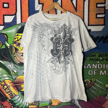 Load image into Gallery viewer, Y2K Ocean Pacific Fluer de Lis Cross Tee Size Large
