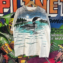 Load image into Gallery viewer, Vintage 90s AOP Duck Tee Size 2XL
