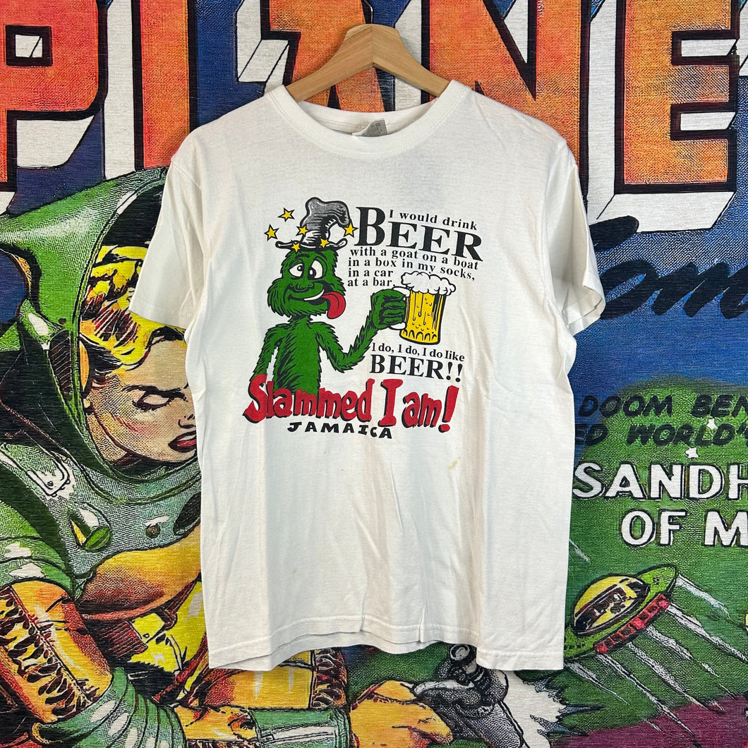 Y2K Jamaica Beer Tee Size Small