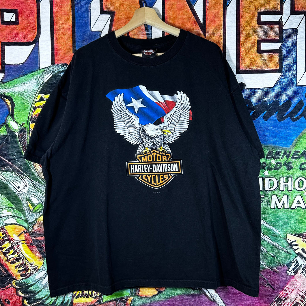 Harley Davidson Eagle Emblem Tee Size 2XL