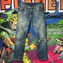 Load image into Gallery viewer, Saint Laurent Distressed Denim Size 29”
