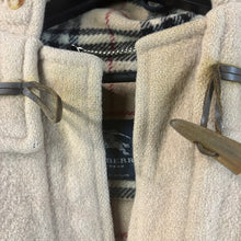 Load image into Gallery viewer, Burberry Prosum Brown Wool Duffle Coat Size Small
