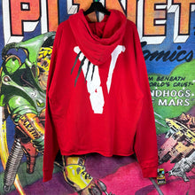 Load image into Gallery viewer, Vlone Red Panther Hoodie Size Large

