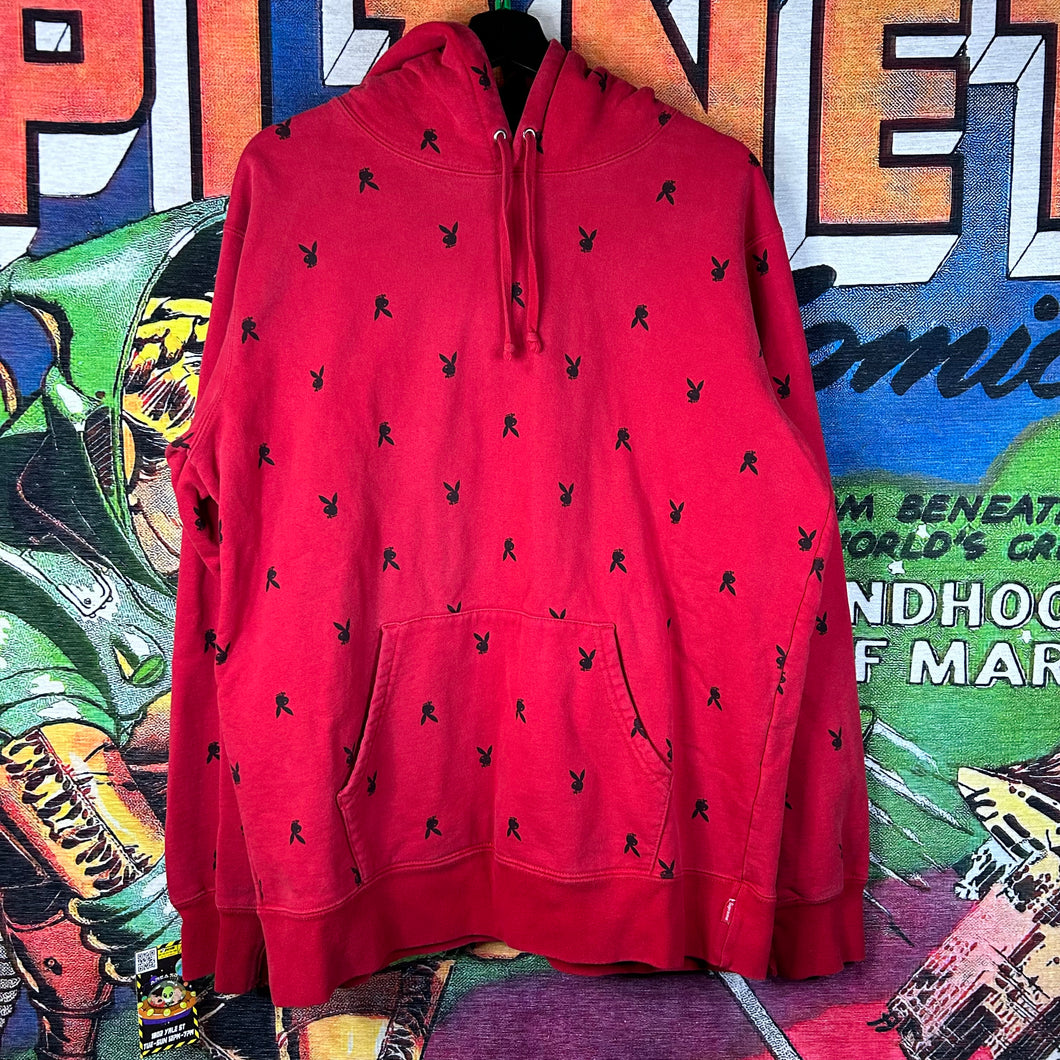 Supreme FW15 Playboy Hoodie Size Large