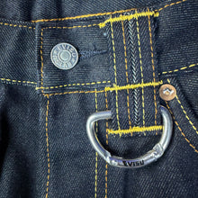 Load image into Gallery viewer, Evisu Red Daicock Denim Jeans Size 32”

