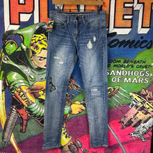 Load image into Gallery viewer, Number (N)ine Loveless Distressed Jeans Size 31”
