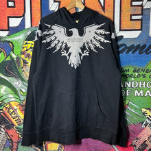 Load image into Gallery viewer, Y2K Affliction Tribal Eagle Hoodie Size Large
