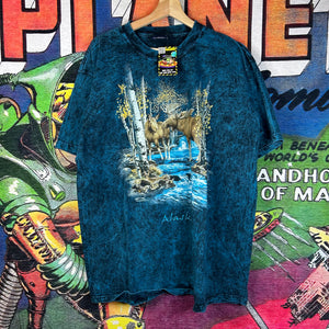 Y2K Elk Tie Dye Tee Size XL
