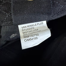 Load image into Gallery viewer, Ksubi Pyramid Studs Waxxed Jeans Size 32”
