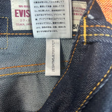 Load image into Gallery viewer, Evisu Seagull Print Denim Size 34”
