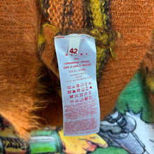 Load image into Gallery viewer, Marni Striped Mohair V-Neck Cardigan Orange Size 42 / Small
