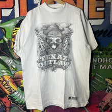 Load image into Gallery viewer, Y2K Texas Outlaws Skull Tee Size XL
