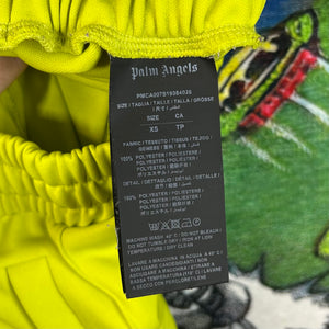 Palm Angels Neon Green Track Pants Size XS