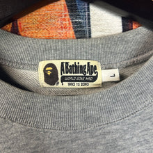 Load image into Gallery viewer, Bape Bathing Ape Busy Works Sweatshirt Size Large
