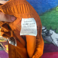 Load image into Gallery viewer, Bape Orange Beach Shorts Size Large
