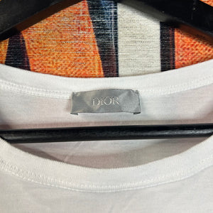 Christian Dior CD Embroidered Tee Size 2XL (fits L)